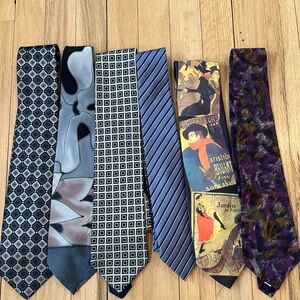 Six Men's ties